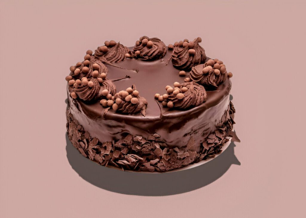 Easy eggless chocolate cake recipe – rich, moist, and fudgy homemade dessert